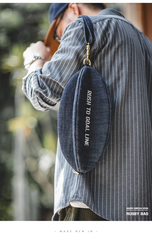 Bolsa Cruzada Madden Workwear Denim Retro Rugby - Image 13