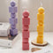Molde para Velas Cilíndricas de Geometría Apilable