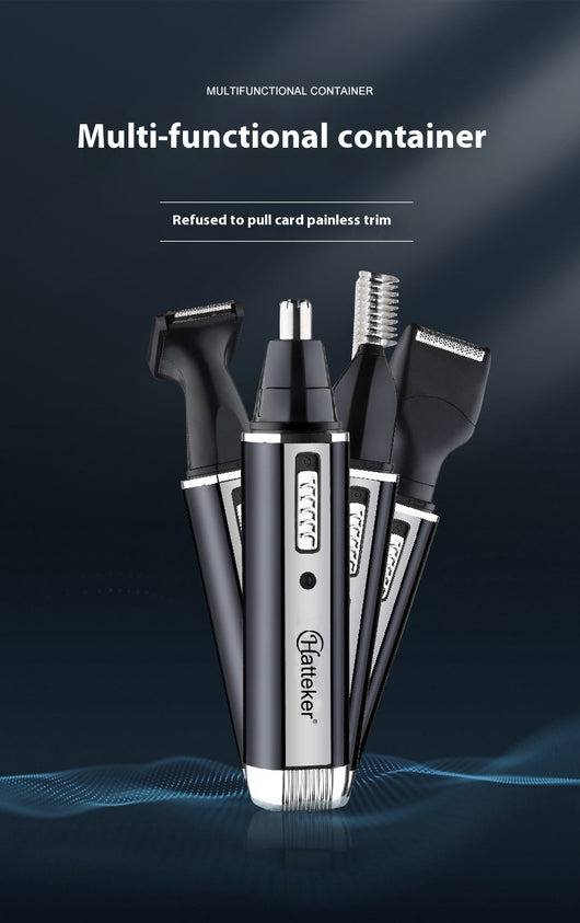 Trimmer Multifunción 4 en 1 para Nariz, Cejas y Vello Facial - Image 6