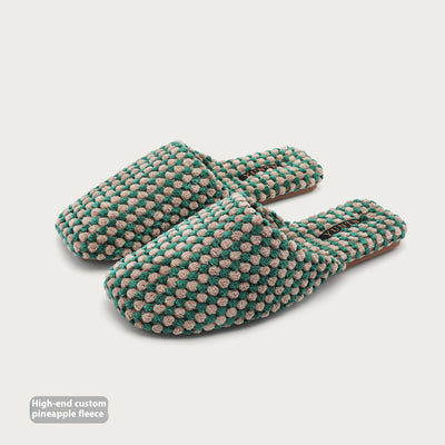 Pantuflas de Pareja en Ante Cálido - Comodidad de Algodón para Toda la Familia - Image 7