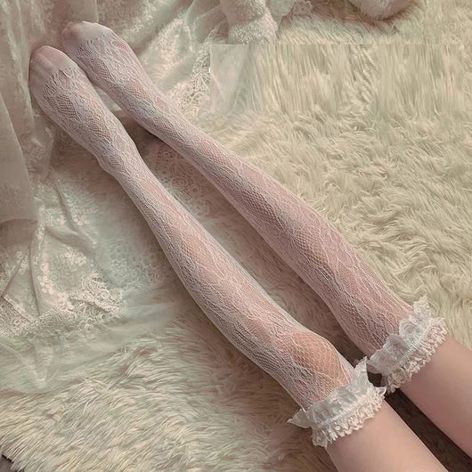 Calcetines Largos Finos hasta la Rodilla para Mujer - Image 6