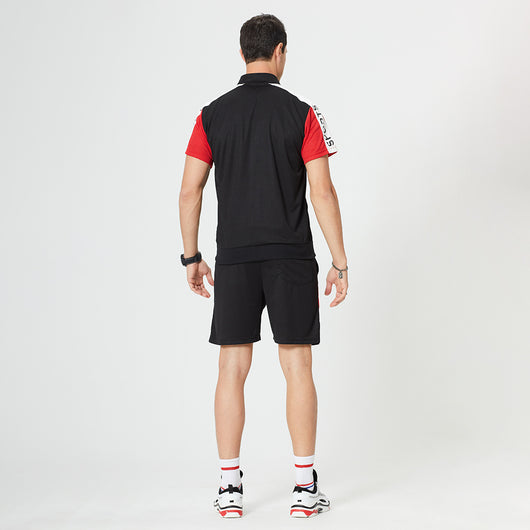 Traje Deportivo Casual Hombre Talla Grande Manga Corta Moderno - Image 4