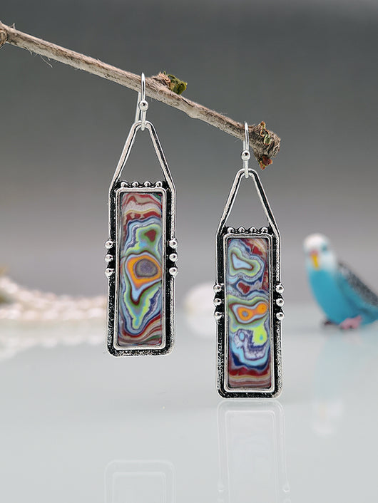 Aretes Duales de Color Liso Personalizados - Image 7