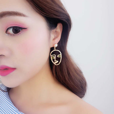 Aretes de Perla con Diseño de Personalidad Coreana - Image 12