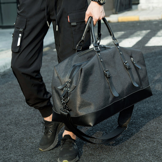 Bolsa de Viaje de Gran Capacidad Resistente al Agua - Maletín Oxford para Hombre - Image 7