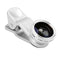 Mini Camera Lens Clip For Mobile Phone Silver