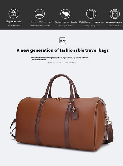 Bolsa de Viaje Deportiva de Gran Capacidad con Separación Seco-Húmedo - Image 14