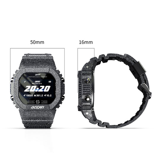 Reloj Inteligente con Monitor de Frecuencia Cardíaca, Presión Arterial y Pasos - Image 13