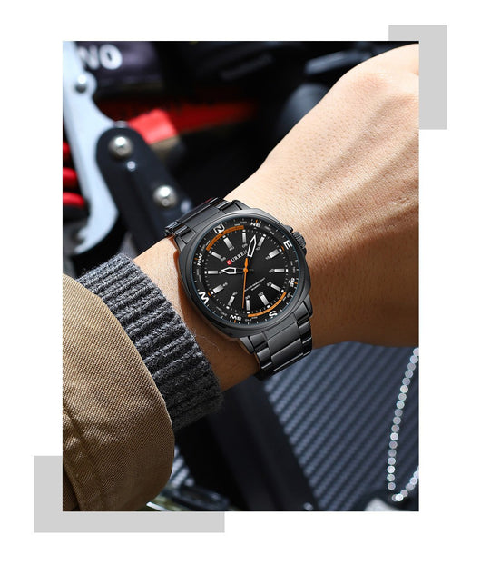 Reloj Casual de Negocios para Hombre con Pulsera de Acero Inoxidable - Image 13