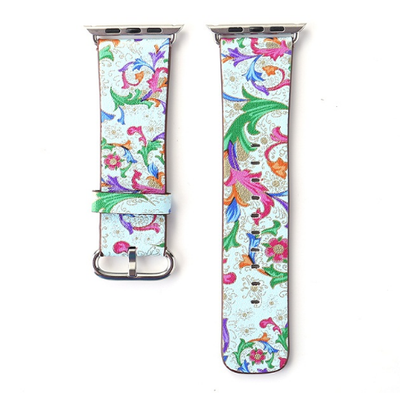 Correa de Cuero con Estampado Floral Chinoiserie - Image 30