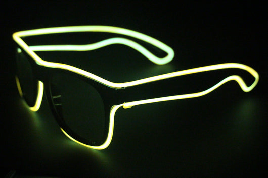 Gafas LED EL Wire 7 Colores Intermitentes - Accesorios Luminosos para Fiestas - Image 8