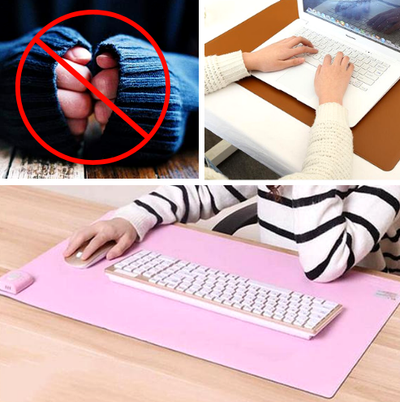 Almohadillas Térmicas para Escritorio - Calefacción de Dos Niveles Impermeable