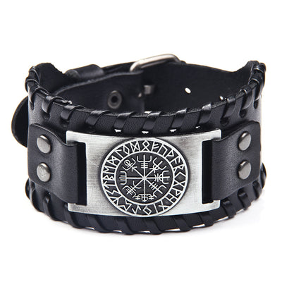 Pulsera de Cuero Ancha para Hombre - Image 13