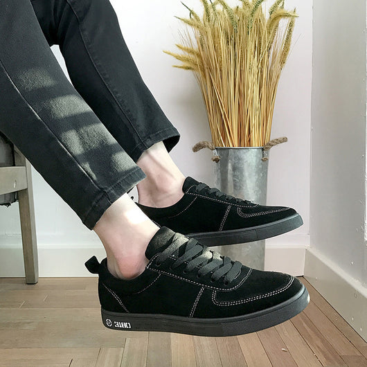 Zapatillas Casuales Retro Inspiradas en Tendencias Coreanas para Hombres Jóvenes - Image 7