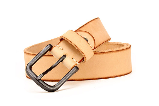 Cinturón de Cuero para Hombre con Hebilla de Pasador - Image 3