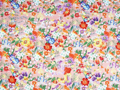 Tela de Algodón Twill Estampado Flores - Diseño Floral Delicado - Image 7