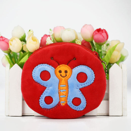 Monedero Peluche Personalizado con Diseño de Insectos - Mariposa y Abeja - Image 4