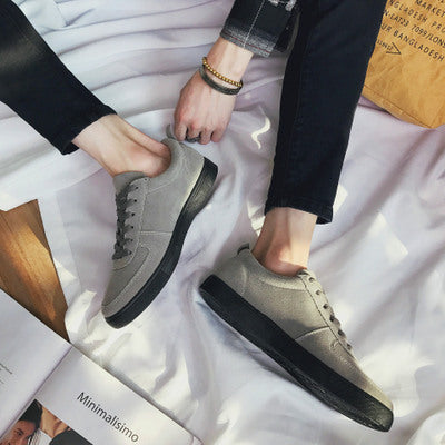 Zapatillas Casuales Retro Inspiradas en Tendencias Coreanas para Hombres Jóvenes