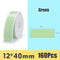 Green 12x40mm