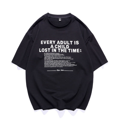 Playera Hip Hop de Algodón Premium - Estilo Urbano Hong Kong - Image 9