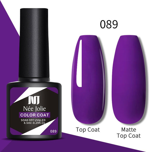 Esmalte de Uñas Gel Rojo Navideño con Brillo Reflectante UV - Image 17