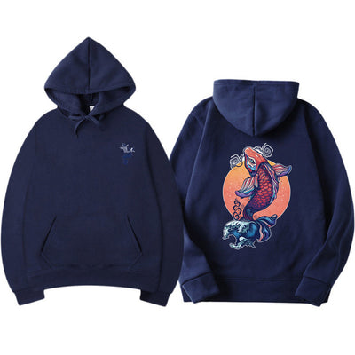 Sudadera con Estampado de Carpa - Image 10