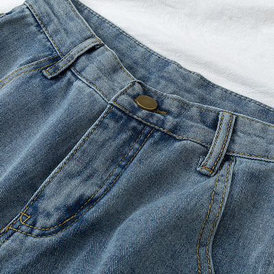 Jeans Rectos de Cintura Alta con Efecto Adelgazante para Mujer - Image 10