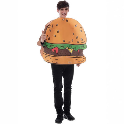 Hamburguesa de Juego en Tela Sintética Suave