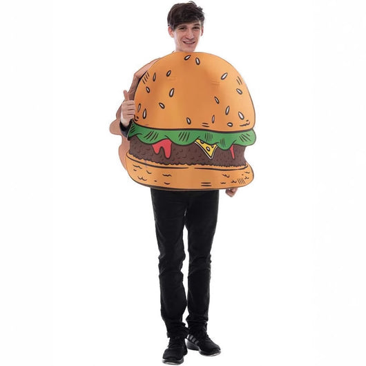 Hamburguesa de Juego en Tela Sintética Suave