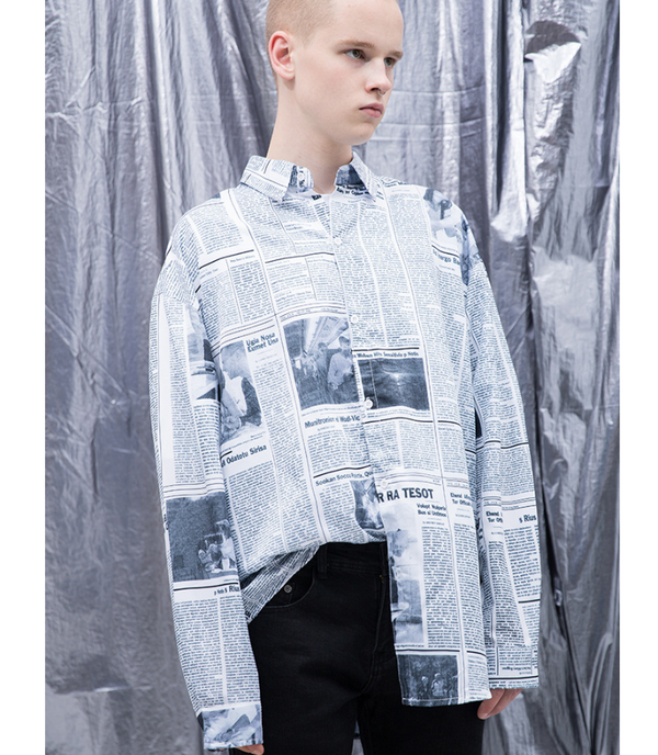 Camisa Casual de Manga Larga para Hombre con Estampado Floral