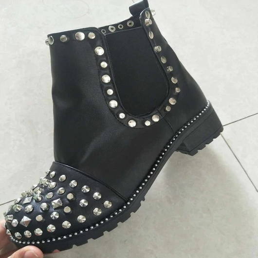Botas Cortas de Moda Talla Grande con Protección Anti Agresión - Image 6