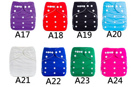 Pants Pañal Impermeable de Color Liso para Bebé - Image 8