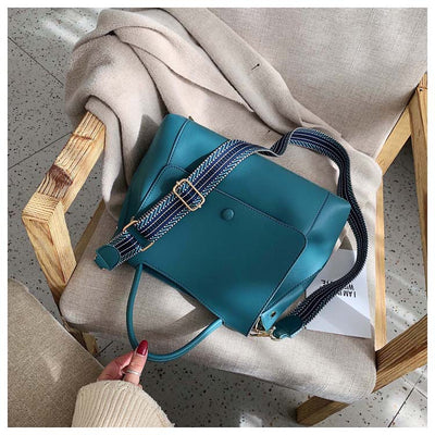 Bolsa Tote Crossbody Estilo Net Red - Image 2