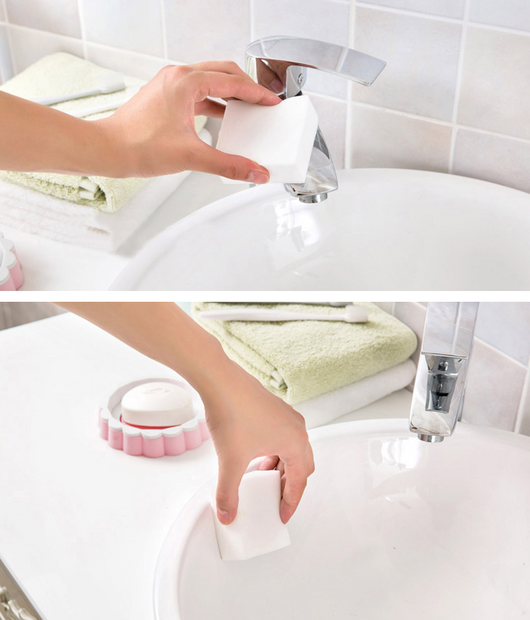 Esponja Mágica Nano Clean - Limpiador Descontaminante para Cocina