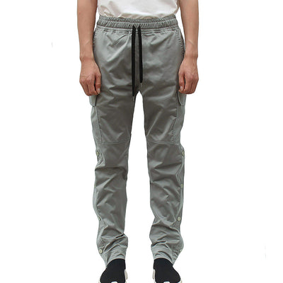 Pantalones Cargo Holgados con Múltiples Bolsillos y Pierna Recta - Image 29