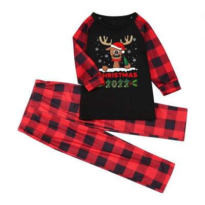 Conjuntos Familiares con Estampado de Letras para Hombre y Mujer - Image 4
