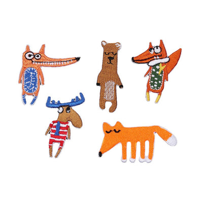 Parches Bordados de Animales Infantiles para Ropa - Image 12