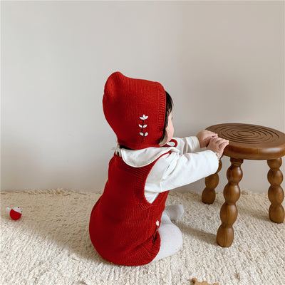 Mantilla Portabebés Tejida a Mano con Bordado Delicado - Image 5