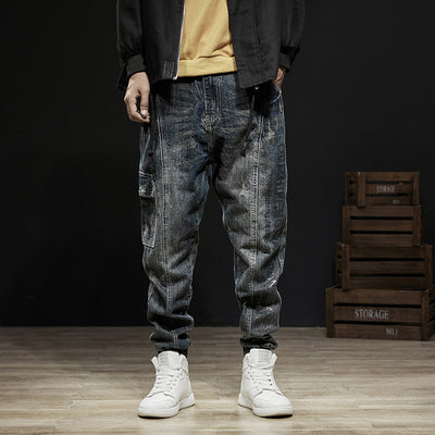 Overol Denim Suelto de Pierna Recta - Estilo Casual Moderno - Image 11