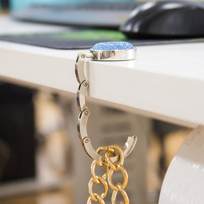 Gancho Organizador de Bolsos Plegable con Diamantes Brillantes - Image 18