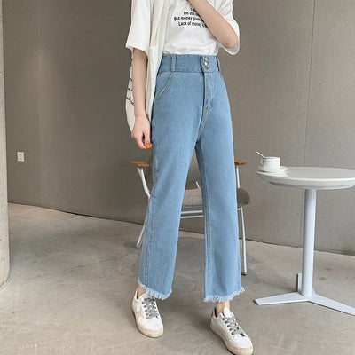 Jeans Talle Alto Pierna Ancha Tallas Grandes para Mujer - Image 6