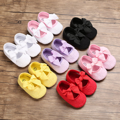 Zapatos Infantiles con Moño - Colores Sólidos - Image 16