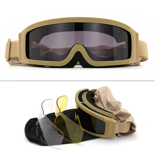Gafas Tácticas Antiempañante con Protección Balística y Corrección para Miopía - Image 3
