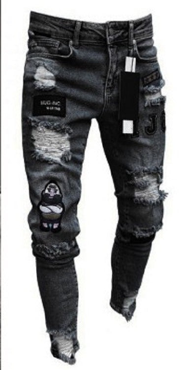 Jeans Slim Recto para Hombre - Corte Moderno Importado