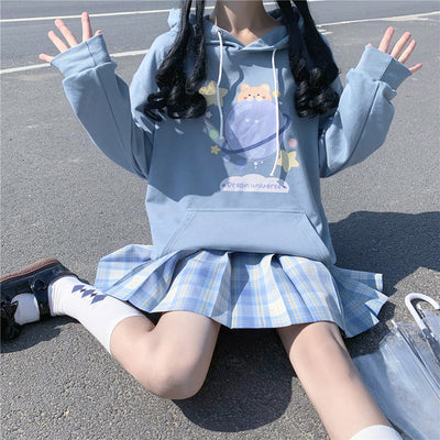 Sudadera Holgada Trendy para Niñas - Top Ligero Escuela Secundaria - Image 12