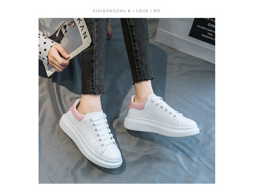 Zapatos Plataforma Respirable con Aumento de Altura - Microfibra Versátil para Mujer - Image 8