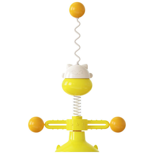Juguete Interactivo para Gatos - Pelota Giratoria con Resorte - Image 7