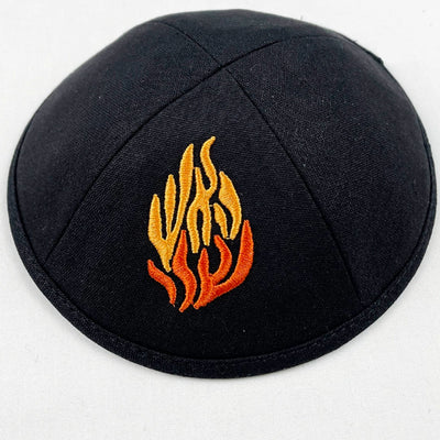 Kipá de Algodón Twill Flame - Pequeño - Image 2
