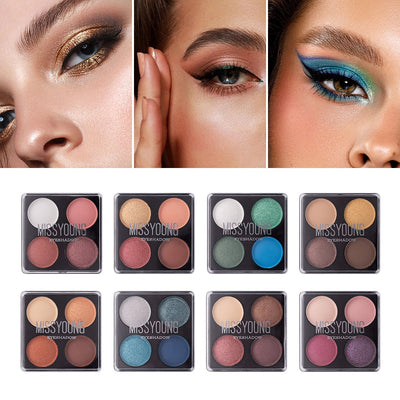 Set de Maquillaje Multifuncional: Labial Duradero y Sombra de Ojos Natural - Image 18