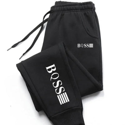 Pantalones Deportivos de Forro Polar para Otoño e Invierno con Puño Ajustable - Image 5